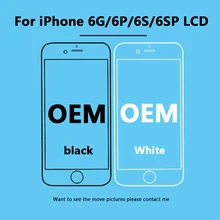 OEM для iPhone 6 6S 6P 6SP 4,7 5,5 дюймовый экран мобильного телефона AAA качество. тесты. Цифровой конверсионный дисплей 3D touch+ чай