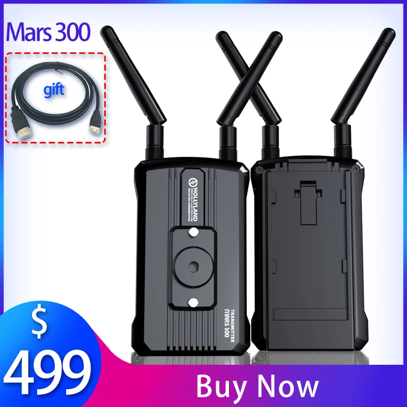 

HOLLYLAND Mars 300 300FT Image Wireless Transmission video Transmitter Receiver HDMI 1080P photography accessories For Camera