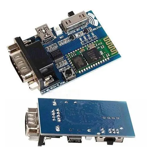 Последовательный адаптер связи с Bluetooth RS232 ведущий-ведомый 2 режима мини-USB 5 В |