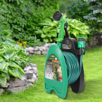 

Hot Sale Portable Water Pipe Bracket Wall Mounted Garden Watering Hose Storage Portable Hook Frame Garden Sprinklers Tools Hot