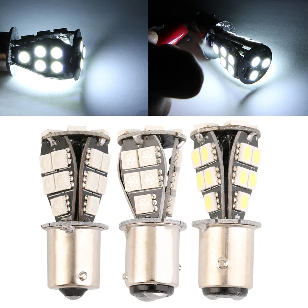 

1157 21 SMD ba15D led car bulbs canbus No Error py21w Lamp External Lights Car Light Source 12V Red White Yellow