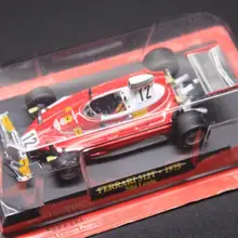 I XO 1:43 Fer rari 312T 1975 Lauda сплав модель автомобиля литья под давлением металлические игрушки подарок на день рождения для детей мальчик