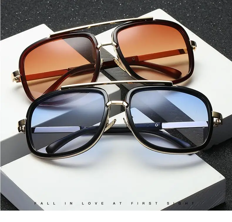 REALSTAR тенденции моды одного Маха Адам Ламберт авиации солнцезащитные очки винтажные брендовые дизайнерские солнцезащитные очки для мужчин и женщин Óculos De Sol