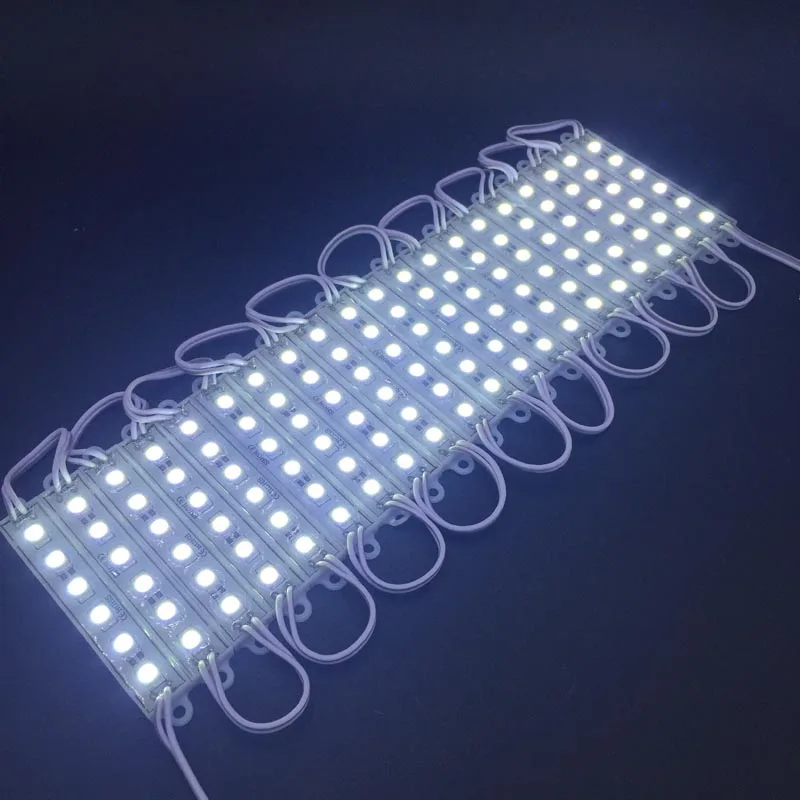 LED Module 5050 SMD 6 LEDs DC 12V Waterproof IP65 LED Sign Backlight Modules Advertising Light