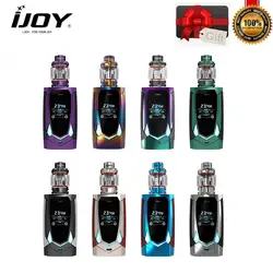 IJOY Мститель 270 комплект 234 Вт PD270 поле Mod с 4,7 мл Мститель Subohm Vape Танк X3 катушки испаритель двойной 20700 Батарея голос Управление