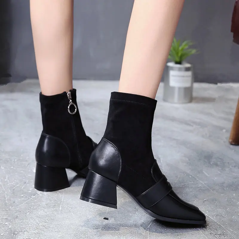 Alti 2019 Calzini Donna Tacchi Piattaforma Scarpe Tendenza Del vx0qBE