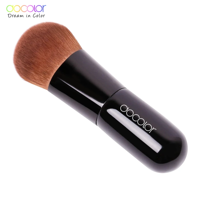 Docolor Kabuki Brush Soft Curved Bristles foundation Power Brush Make up Brushes For Beauty Essential makeup Tool