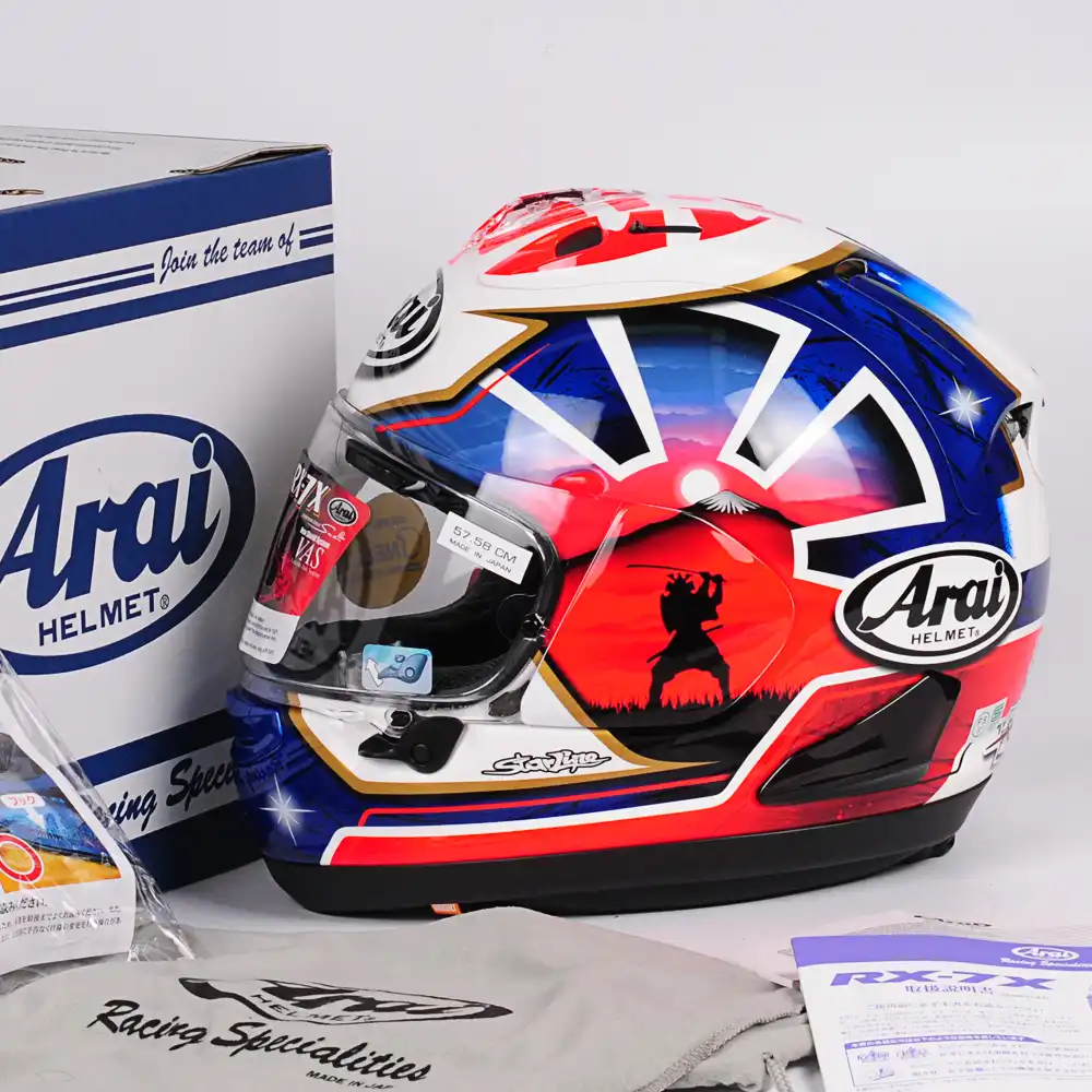Detail Feedback Questions About Original Arai Rx7x Motorcycle Helmet