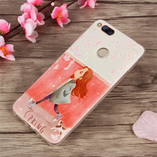 For ZTE Nubia Z17 mini Case 5.2 TPU Cover Ultra Thin Cartoon Flower Fruit Soft Silicone Skin Capa for Nubia Z17 mini Phone Case (7)_