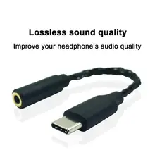 PIZEN USB Type C to 3 5mm headphone jack adapter aux audio converter Audio USB C Adapter for HTC XIAOMI HUAWEI ONEPLUS NOKIA