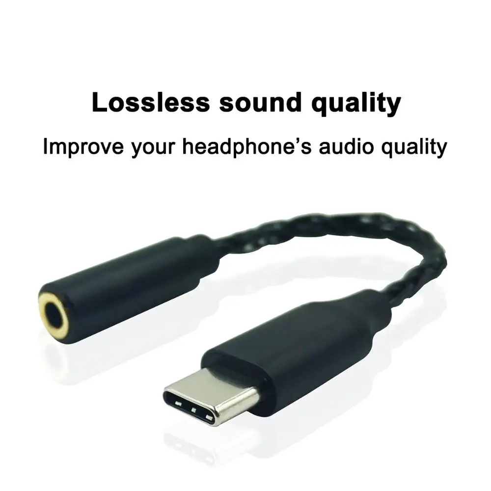 PIZEN USB Type C to 3 5mm headphone jack adapter aux audio converter Audio USB C Adapter for HTC XIAOMI HUAWEI ONEPLUS NOKIA