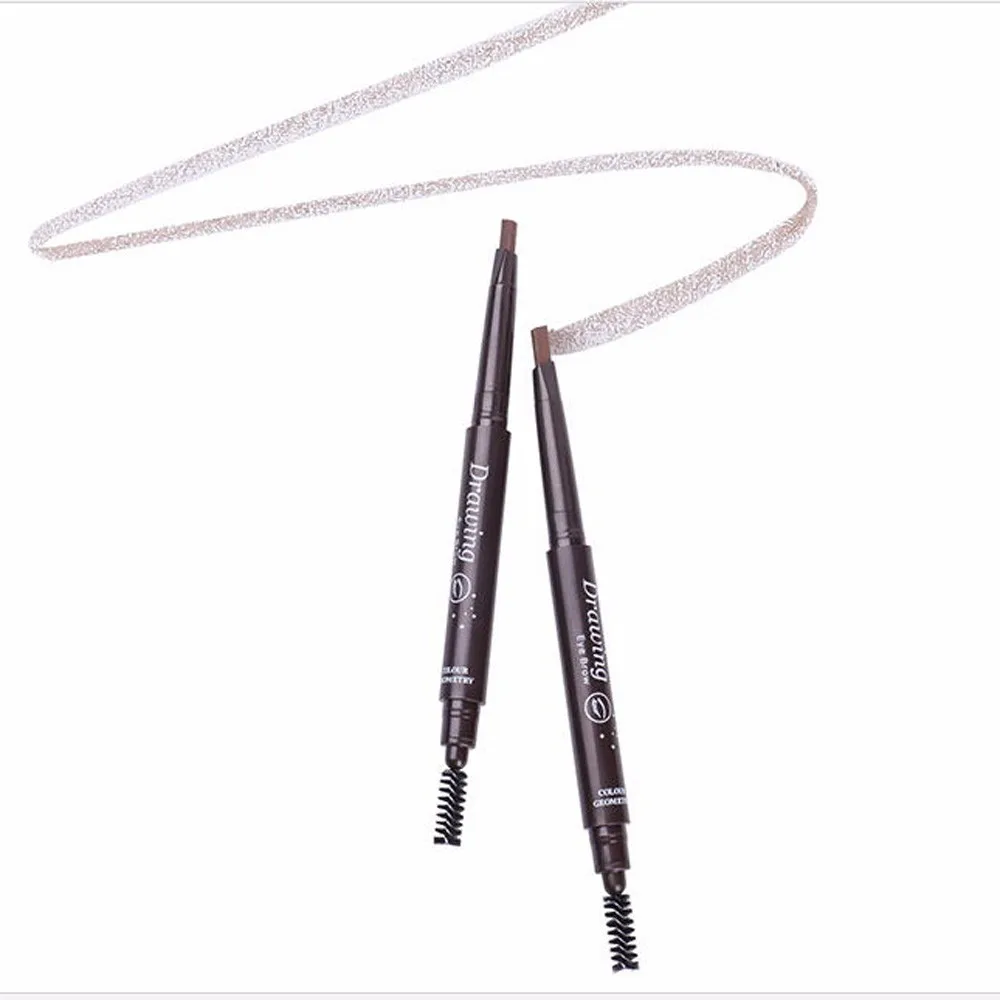 

MSQ 2019 Fashion Waterproof Eye Brow Eyeliner Eyebrow Pen Pencil With Brush Makeup Cosmetic Tool Wholesale Z4