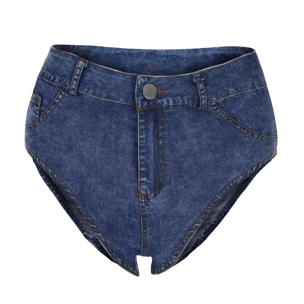 JAYCOSIN Женская сексуальная одежда плюс размер Короткие джинсовые шорты Мода Высокая талия стрейч обтягивающие тонкие летние джинсы