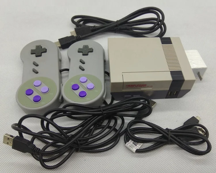 2 x контроллер джойстика с кабелем для супер nintendo SNES