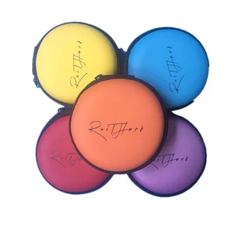 

RuiTHank Colorful Portable Mini Zipper Round Storage Case Bag for Earphone Headphone SD TF Cards Beautiful Gift Charms Suppion