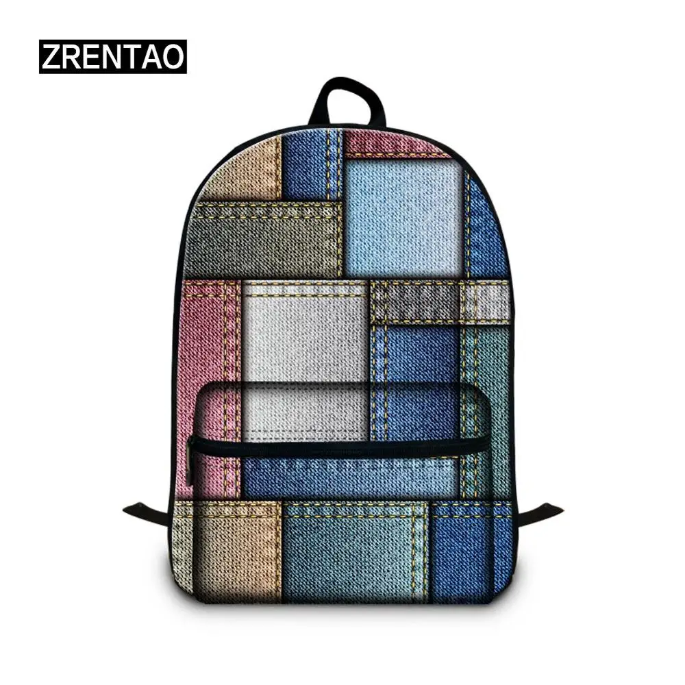school cotton backpack