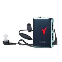 Карманный мини-слуховой аппарат AXON V-99, высокомощная модель, аналоговый усилитель звука, лучший карманный слуховой аппарат audifonos para sordo