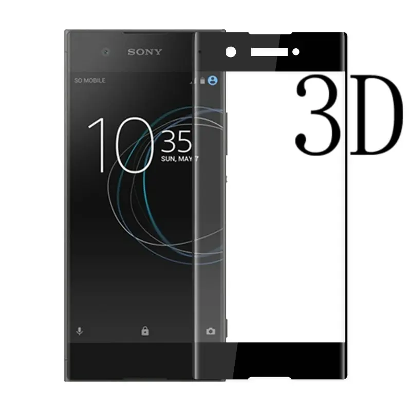 Для Sony Xperia XA1 Plus G3121 G3123 для XA2 Ultra Dual 3D полное покрытие Закаленное стекло Защитная
