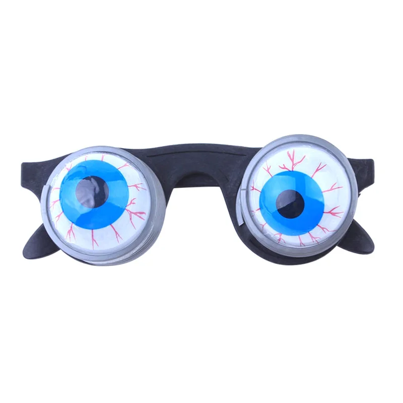 Funny Party Tidy Glasses Party Funny Laughing Horror Spring Glasses Spring Eyeball Halloween Costume Party Accessories