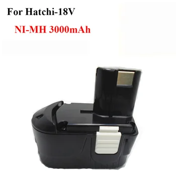 

Power tool replacement battery 3.0Ah 18V NI-MH for Hitachi Drill: EB1820 EB1812 EB1814 EB1826HL EB1830H EB1833X EB18B 322437