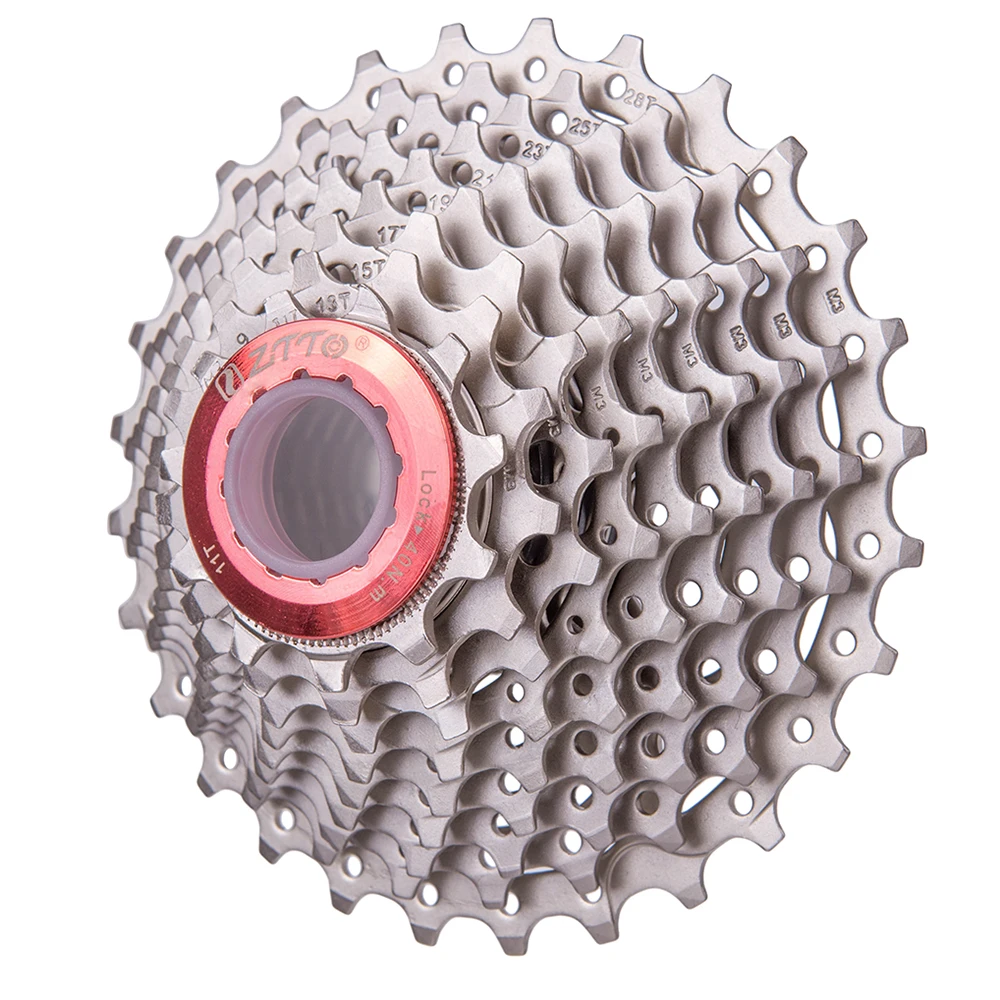 ZTTO Road Bike Bicycle Parts New 9S 18S 27S Speed Freewheel Cassette Sprocket 28T Compatible for Parts 3300 3500 R300