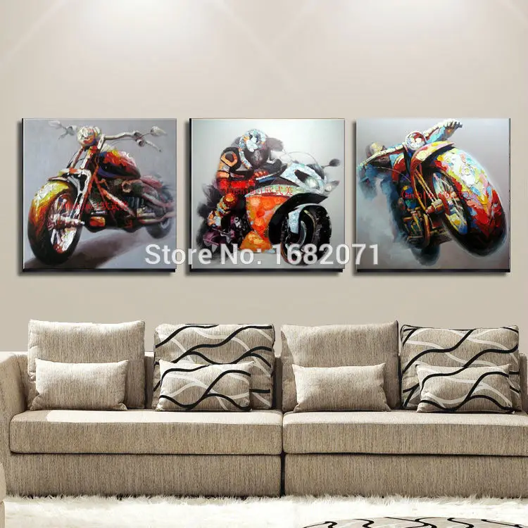 painting motorbike plastics