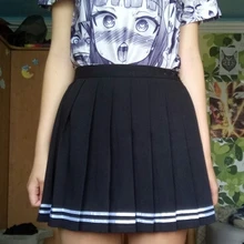 Новая женская модная летняя плиссированная юбка с высокой талией школьная форма для студентов клетчатые юбки женские юбки костюмы для косплея