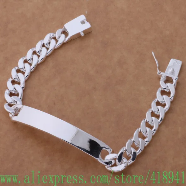 Посеребреный браслет посеребренное модное украшение cattlehide /efiamwpa bgkajxra AH241|jewelry