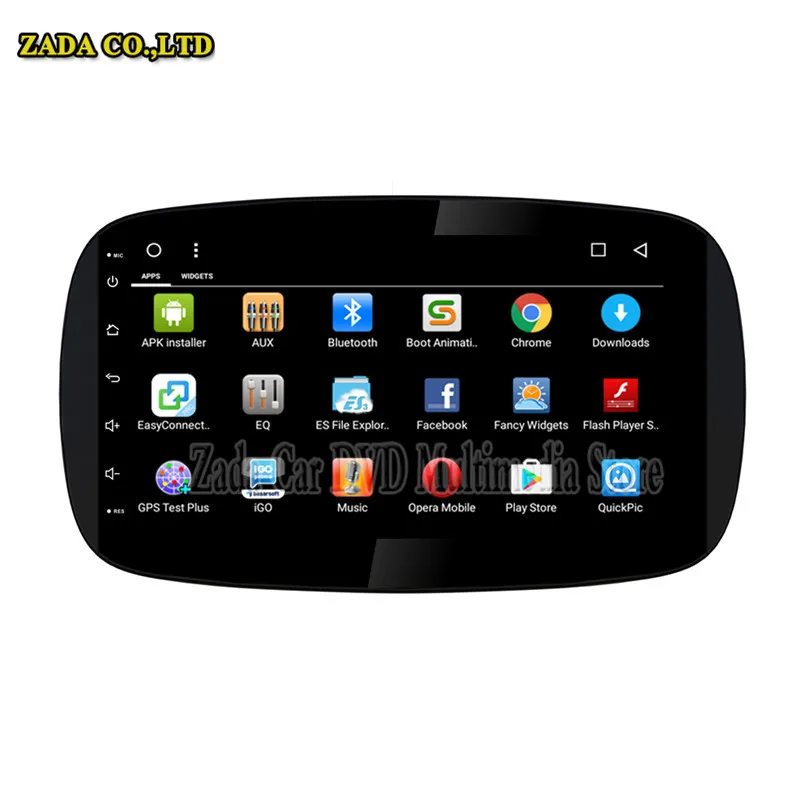 Cheap Ectwodvd 9inch Octa Core Android 8.1 Car DVD Player GPS Navigation Multimedia For Benz SMART 2015 1