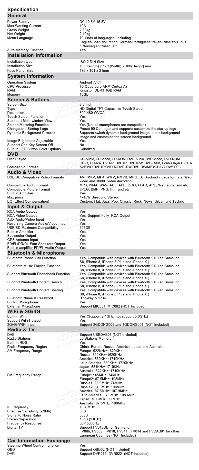 Sale 6.2" Universal Android 7.1 Nougat Quad Core HD Digital Multi Touch Screen Car DVD Player for Nissan 23 Sale 6.2" Universal Android 7.1 Nougat Quad Core HD Digital Multi Touch Screen Car DVD Player for Nissan 23