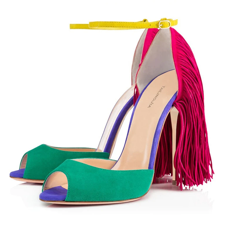 fringe high heels (1)