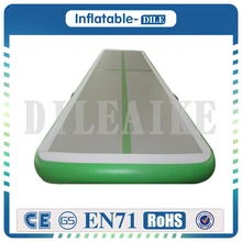 Высокое качество 600x100x20 см надувные аэродинамическая гимнастика акробатические маты один электрический насос