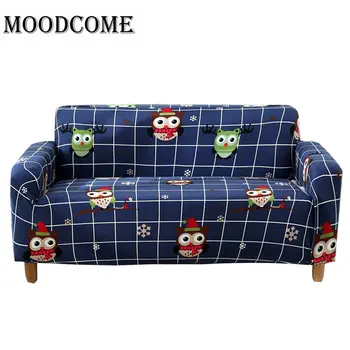 

owl cover sofa elastic funda sofa seat cover for couches hot sale 2018 new arrival 3 seater sofa cover