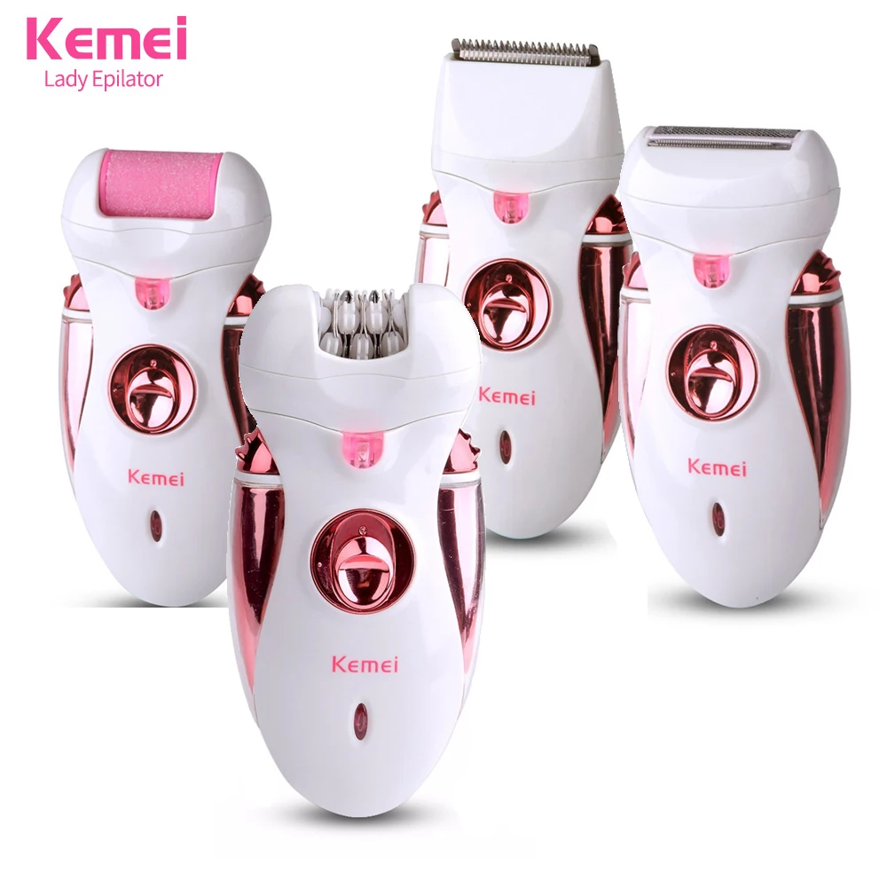 4 in1 Depilator Rechargeable Multifunctional Women Shaver