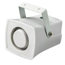 Мини Проводная проводная сирена рог для домашней сигнализации системы безопасности дома Wried hooter 120 дБ Громкая звуковая сирена для охранной сигнализации