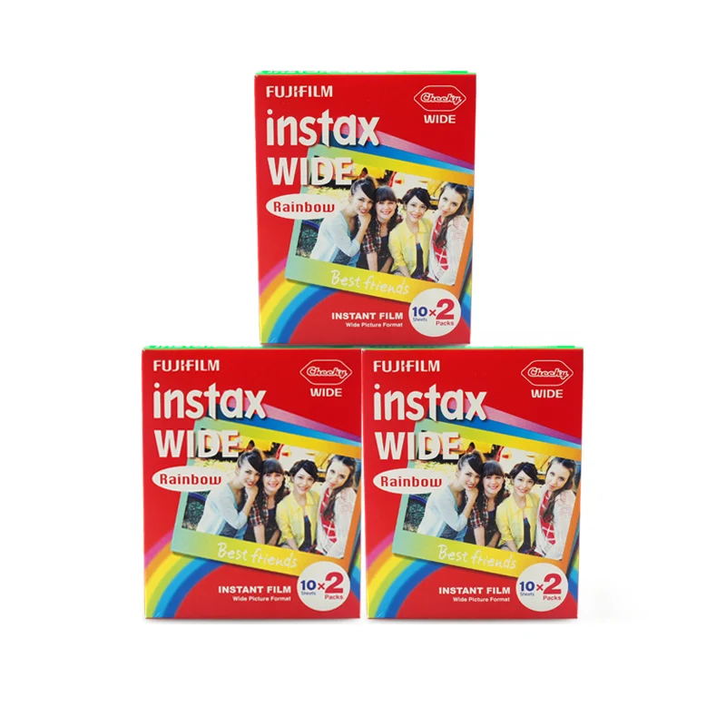 High-qulaity-Original-Fuji-Fujifilm-Instax-Instant-Wide-Film-20-Rainbow-Sheets-For-300-200-210(3)