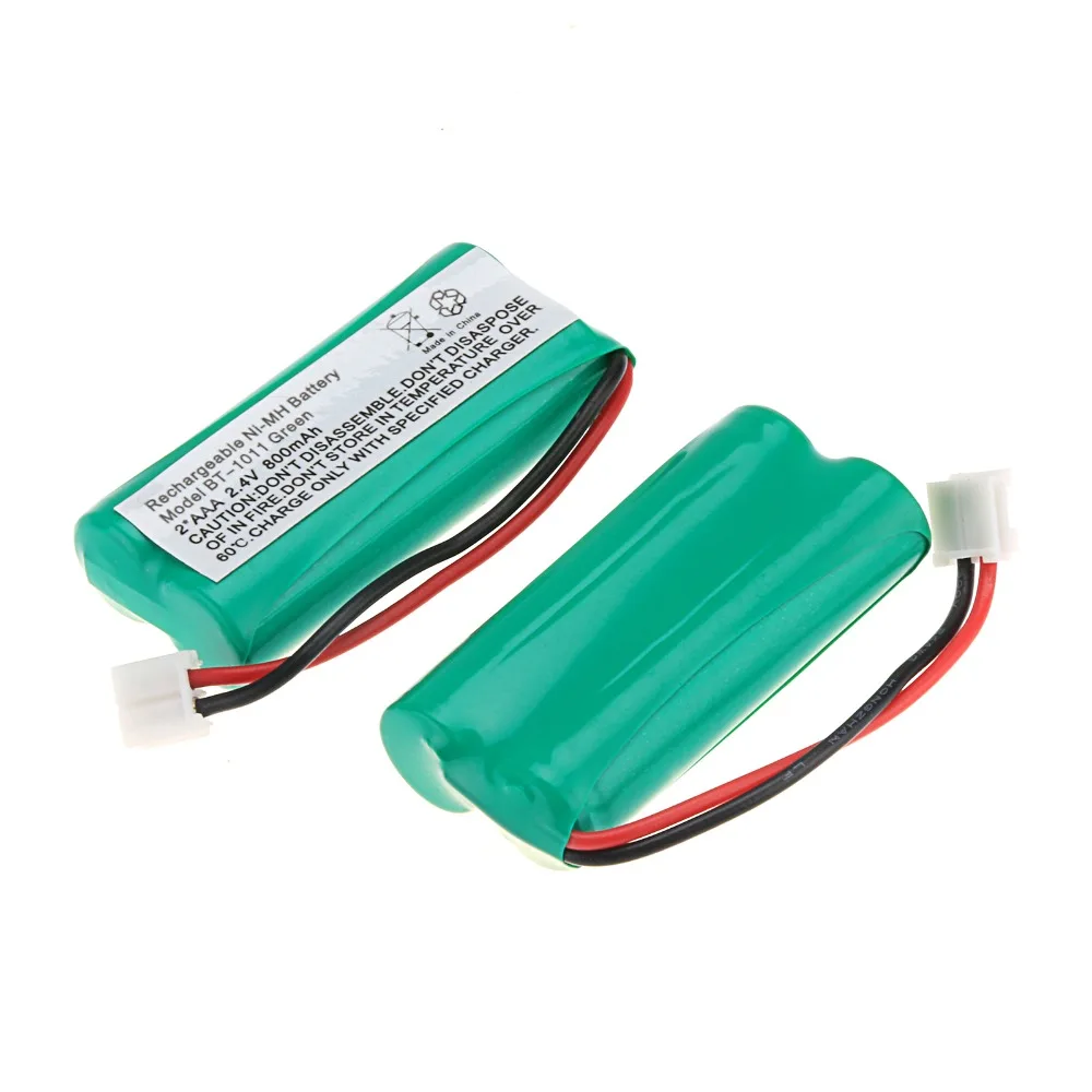 

1/2/4/8pcs 800mAh 2.4V Ni-MH Cordless Phone Battery for Uniden BT-1011 BT-1018 BT101