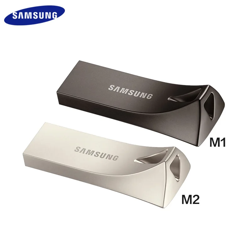 USB флеш накопитель SAMSUNG Bar Plus объемом памяти 32 Гб или 64 ГБ высокая скорость 128 256 3 1