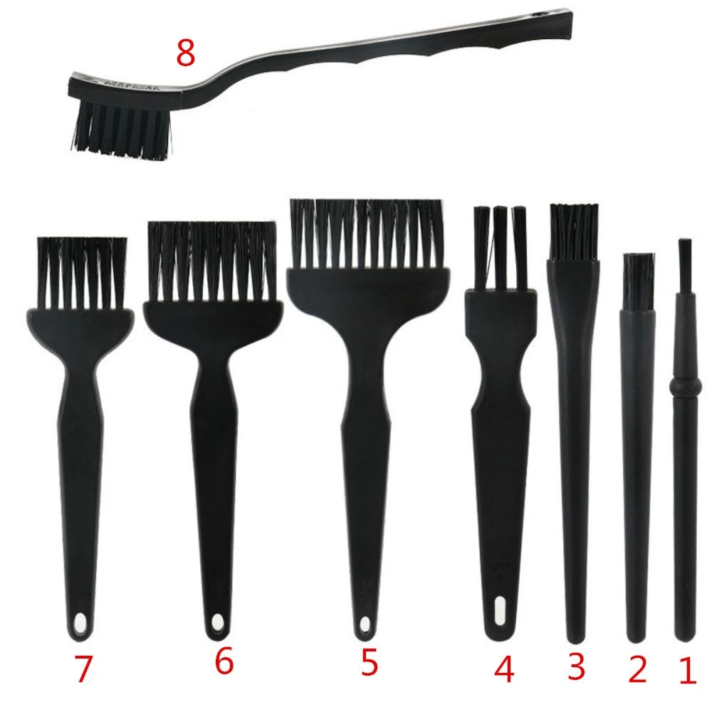 

8pcs/set Screen Keyboard Dust Computer Cleaner Anti Static Brush For Mobile Phone Tablet Laptop Repair Cleaning Brush Hand Tools
