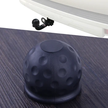 

beler Car Rubber Black 50mm Tow Ball Towball Protector Cover Cap Hitch Caravan Trailer