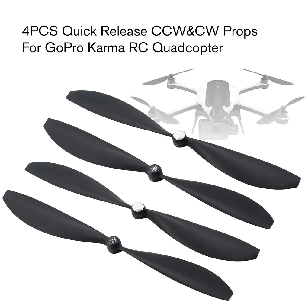 

2Pair Quick Release Replacement Propellers CCW&CW Props for GoPro Karma Drone