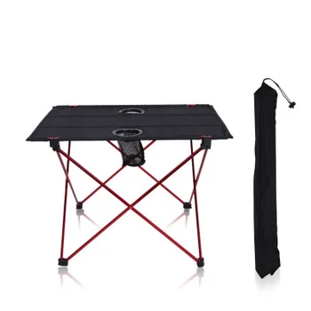 

Folding Aluminium Alloy Table Park BBQ Travel Picnic Outdoor Desk Durable Adjustable Simple Portable Ultra-light Table LY141