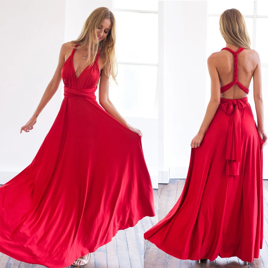 Red Maxi Dress