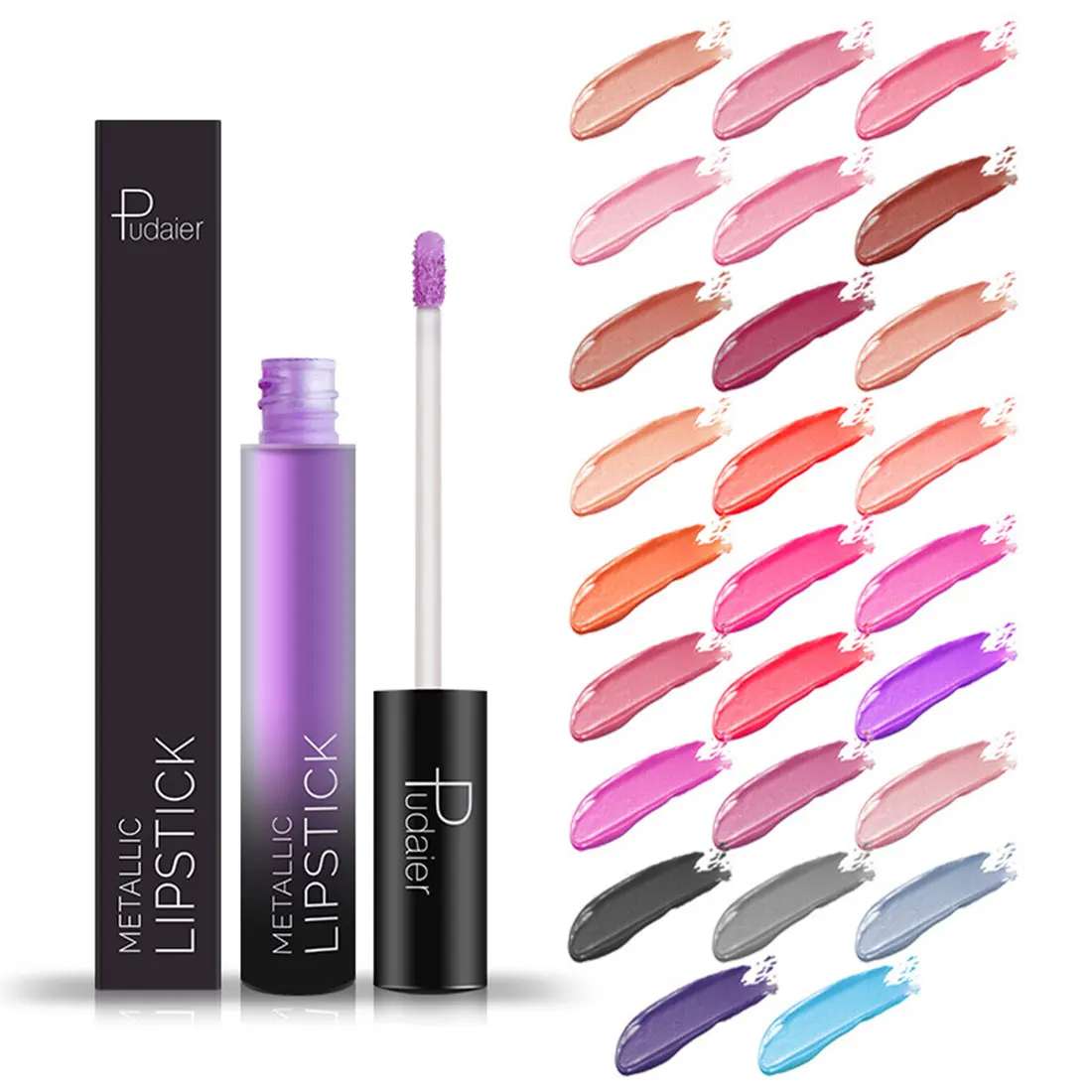 

Pudaier Scrub Lipstick Lipstick Velvet Lipstick Waterproof Nude Matte Matte Lipstick Round Tube Lipstick Makeup Lip Gloss