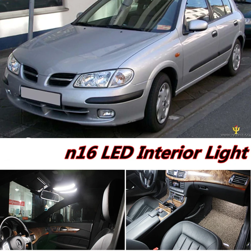Набор светодиодных ламп Tcart 6X для nissan almera n16 аксессуары 2000-2006 | Автомобили и