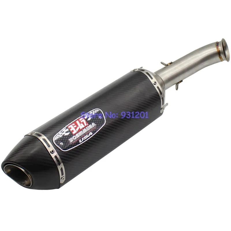 

Motorcycle Yoshimura Exhaust Pipe and Mid Link Pipe System For KTM DUKE 390 RC390 DUKE 125 2016 2017 2018 RC 390 DUKE 250 RC 125