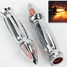 Мотоцикл поворотники Бар Конец " рукоятка для Honda Yamaha Suzuki Kawasaki Спорт поплавок заказной вертолет крейсер уличный велосипед