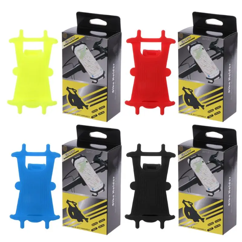 

Baby Stroller Accessories Universal Stroller Silicone Phone Holder Mobile Phone Holder for Bicycle Motorcycle GPS Mount Bracket