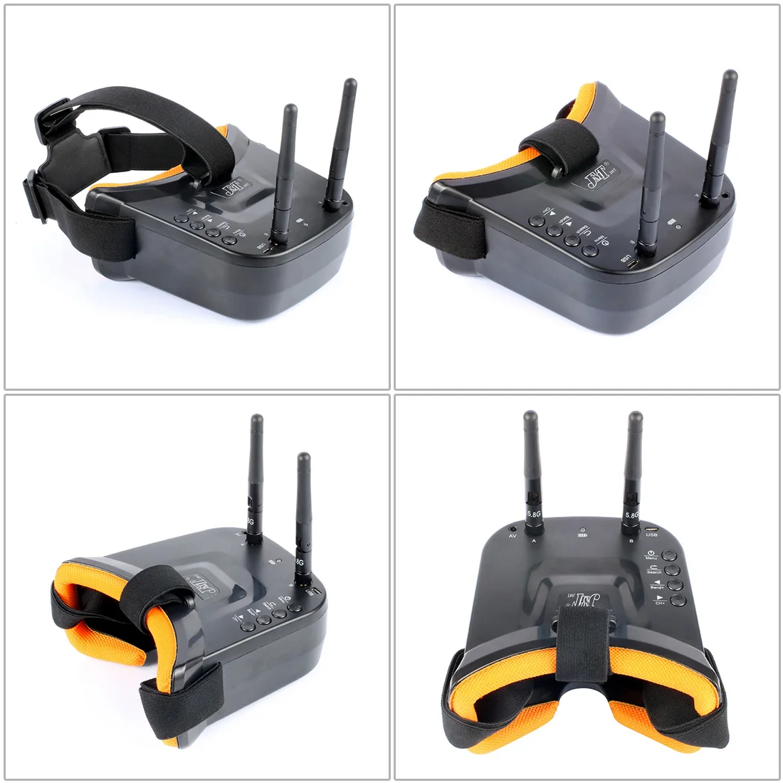 JMT Snapper7 бесщеточный RC Racer Drone BNF крошечный 75 мм FPV 700TVL HD камера VTX и двойная антенна 5,8G Видео очки для Frsky RX