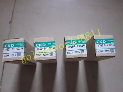 

DHL/EMS 2 LOTS 1PCS NEW CKD solenoid valve USG3-6-1 DC24V good in condition for industry use -A1